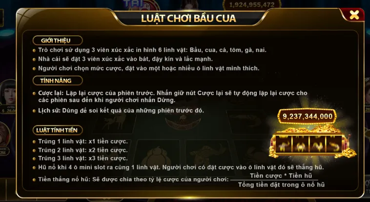 Bầu Cua Tại HitClub Chinh Phục Vận May Với Những Linh Vật May Mắn Đầy Hấp Dẫn