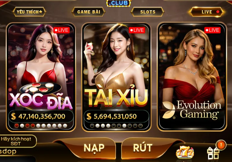 Sảnh Trò Chơi Casino Online HitClub Thiên Đường Giải Trí Đẳng Cấp Quốc Tế Cho Mọi Game Thủ