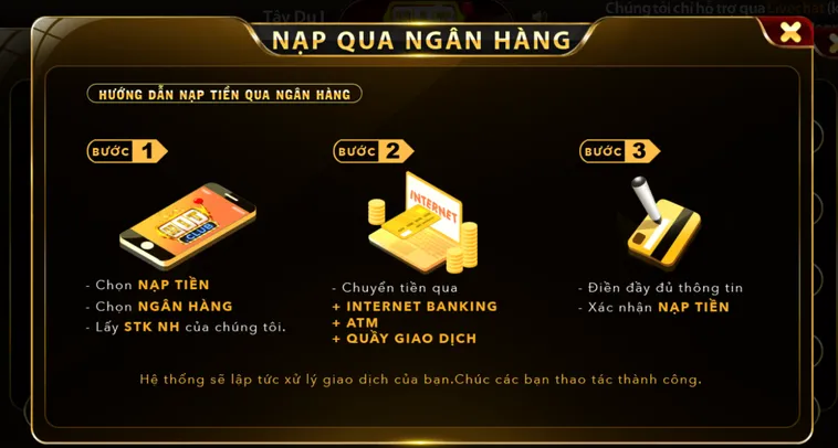 Hướng Dẫn Nạp Tiền Qua Ngân Hàng Vào HitClub Nhanh Chóng Và An Toàn Nhất