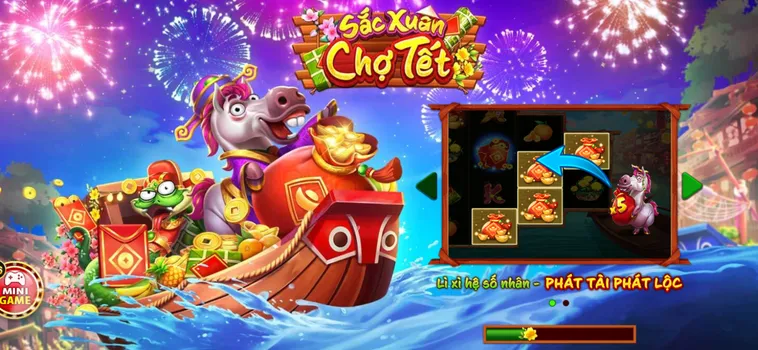 Trải Nghiệm Nổ Hũ Sắc Xuân Chợ Tết Tại HitClub Cơ Hội Nhận Thưởng Cực Lớn