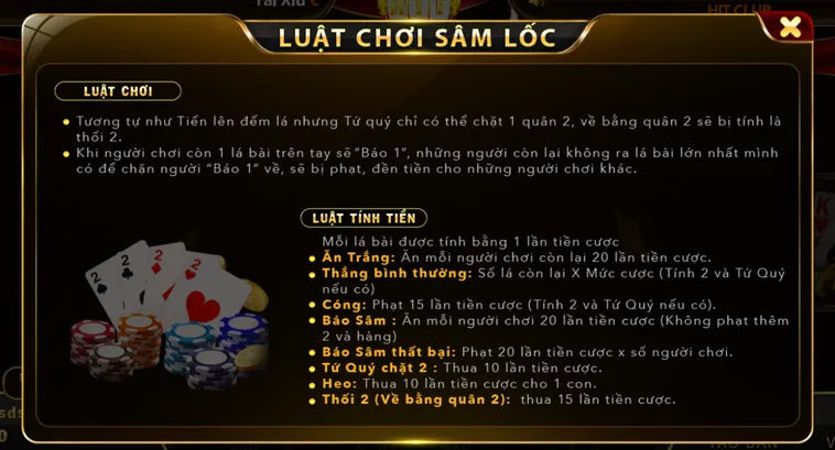 Tuyệt Chiêu Chơi Sâm Lốc Tại HitClub Đánh Bại Mọi Đối Thủ Đỉnh Cao