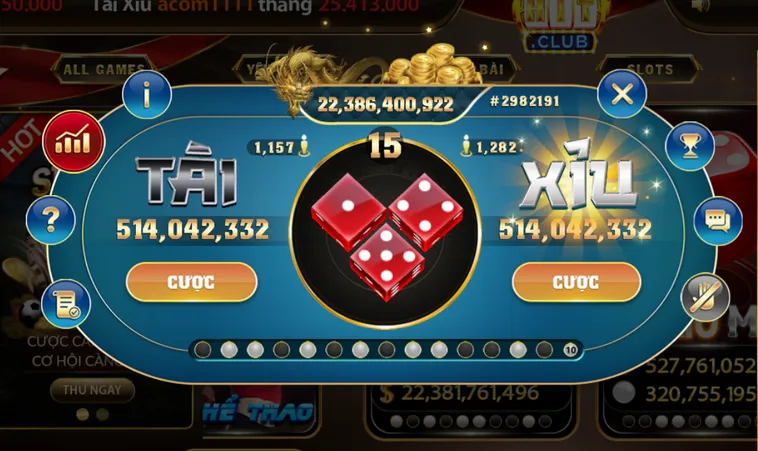 Casino Tài Xỉu Tại HitClub Đỉnh Cao Cá Cược Nhận Thưởng Tiền Tỷ Mỗi Ngày