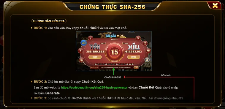Casino Tài Xỉu MD5 Tại HitClub Công Nghệ Kiểm Chứng Minh Bạch Cho Mọi Game Thủ