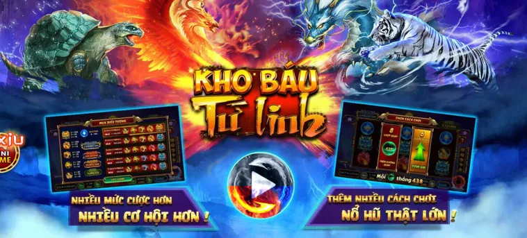 Nổ Hũ Kho Báu Tứ Linh Tại HitClub Siêu Phẩm Săn Jackpot Nhận Thưởng Tiền Tỷ